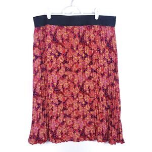 Lularoe Jill Pleated Midi Skirt Size 2X